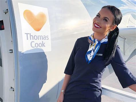 chloe bain|thomas cook flight attendant.